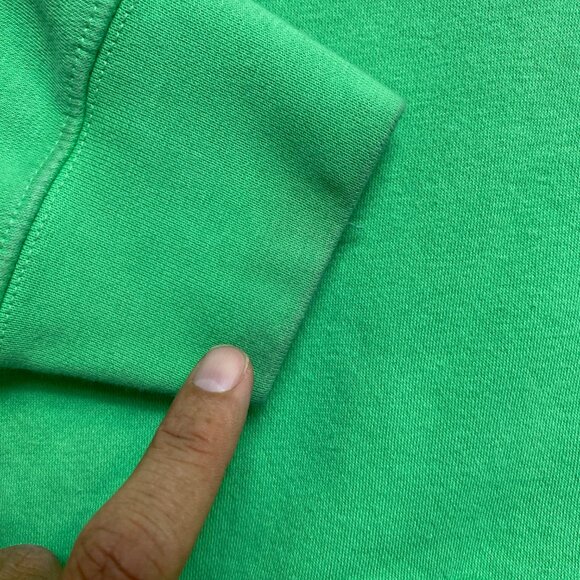 Nike Hoodie Mens 2XL Green BE NIKE Sweatshirt Pullover - Picture 8 of 14